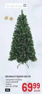 Metro WEIHNACHTSBAUM 180 CM Angebot