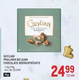 Metro GUYLIAN PRALINEN BELGIAN CHOCOLATE MEERESFRÜCHTE Angebot