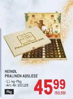 Metro HEINDL PRALINEN AUSLESE Angebot