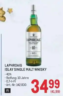 Metro Laphroaig Islay Single Malt Whisky Angebot