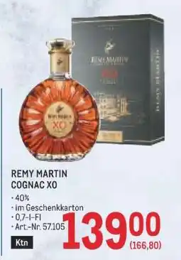 Metro REMY MARTIN COGNAC XO Angebot