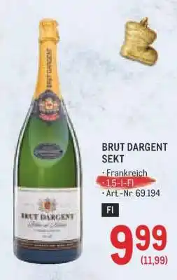 Metro BRUT DARGENT SEKT Angebot
