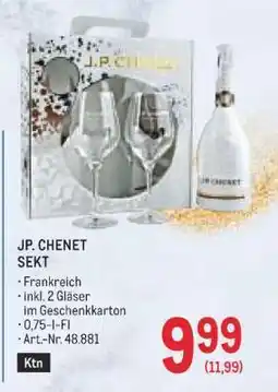Metro JP. CHENET SEKT Angebot