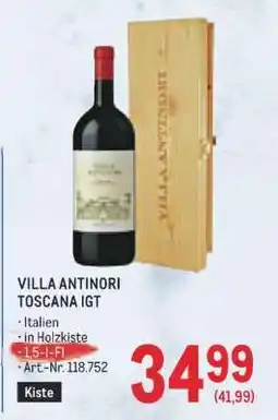 Metro Villa Antinori Toscana IGT Angebot