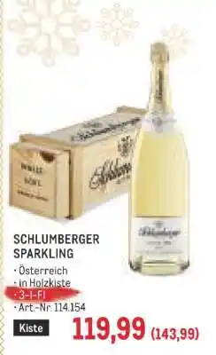 Metro Schlumberger Sparkling Angebot
