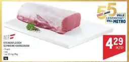 Metro STEIRERFLEISCH SCHWEINE KARREEROSE Angebot