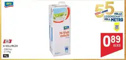 Metro H-VOLLMILCH Angebot