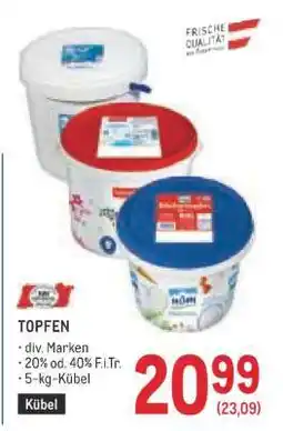 Metro TOPFEN Angebot