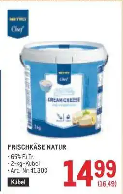 Metro FRISCHKÄSE NATUR Angebot