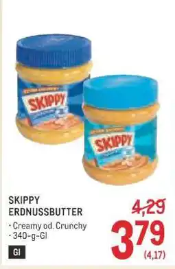 Metro SKIPPY ERDNUSSBUTTER Angebot