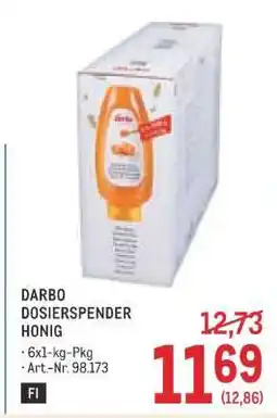 Metro DARBO DOSIERSPENDER HONIG Angebot