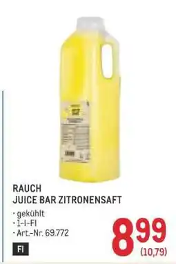 Metro RAUCH JUICE BAR ZITRONENSAFT Angebot