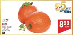 Metro KÜRBIS ORANGE Angebot