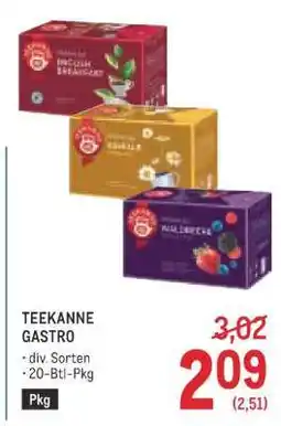 Metro TEEKANNE GASTRO Angebot