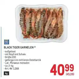 Metro BLACK TIGER GARNELEN Angebot
