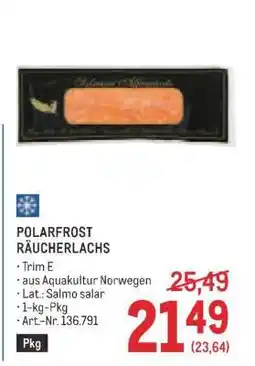 Metro POLARFROST RÄUCHERLACHS Angebot