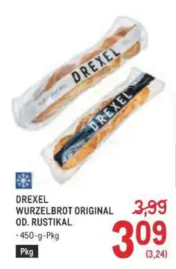 Metro DREXEL WURZELBROT ORIGINAL OD. RUSTIKAL Angebot