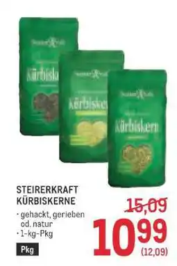 Metro STEIRERKRAFT KÜRBISKERNE Angebot