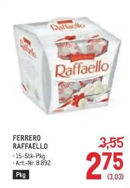 Metro Ferrero Raffaello Angebot