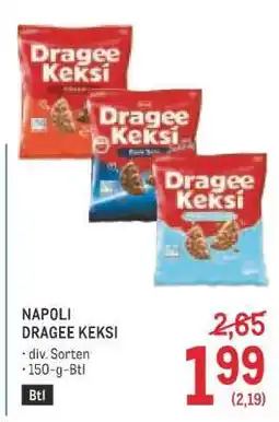 Metro Napoli Dragee Keksi Angebot