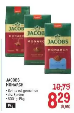 Metro Jacobs Monarch Angebot