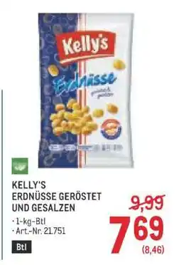 Metro KELLY'S ERDNÜSSE GERÖSTET UND GESALZEN Angebot
