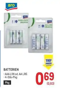 Metro ARO BATTERIEN Angebot