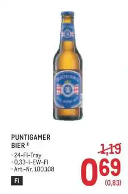 Metro Puntigamer Bier Angebot