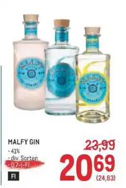 Metro Malfy Gin Angebot