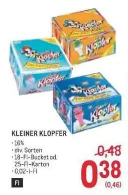 Metro Kleiner Klopfer Angebot