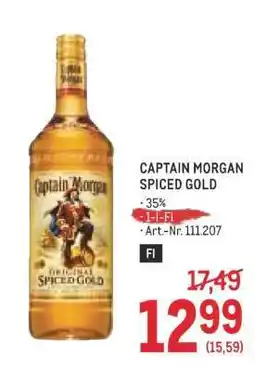Metro Captain Morgan Spiced Gold Angebot
