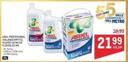 Metro ARIEL PROFESSIONAL VOLLWASCHMITTEL Angebot