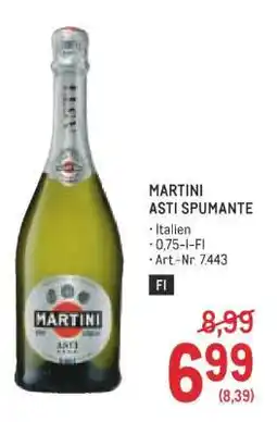 Metro Martini Asti Spumante Angebot