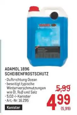 Metro ADAMOL 1896 SCHEIBENFROSTSCHUTZ Angebot