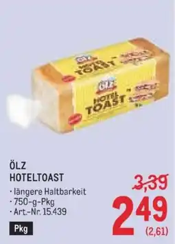 Metro Ölz Hoteltoast Angebot