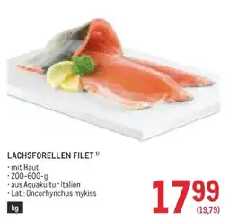 Metro Lachsforellen Filet Angebot
