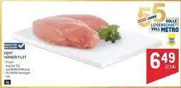 Metro HENY HÜHNER FILET Angebot