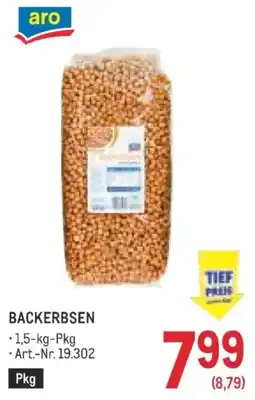Metro aro Backerbsen Angebot