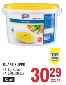 Metro Klare Suppe Angebot