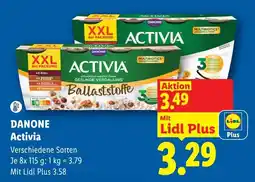 Lidl DANONE Activia Angebot