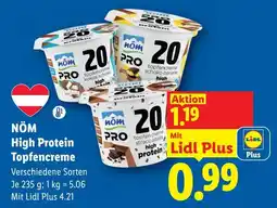 Lidl NÖM High Protein Topfencreme Angebot