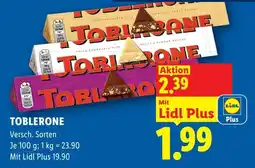 Lidl Toblerone Angebot