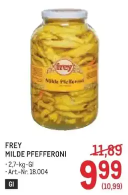 Metro Frey Milde Pfefferoni Angebot