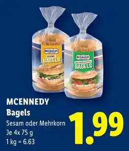 Lidl McKennedy Bagels Angebot