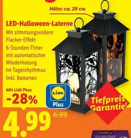 Lidl LED-Halloween-Laterne Angebot