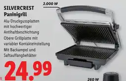 Lidl Silvercrest Paninigrill Angebot