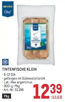 Metro Britz Chef Tintenfische Klein Angebot