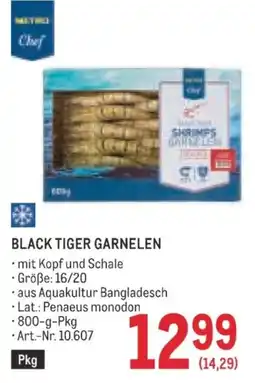Metro Metro Chef Black Tiger Garnelen Angebot
