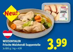 Lidl Wiesentaler Frische Maishendl Suppenteile Angebot