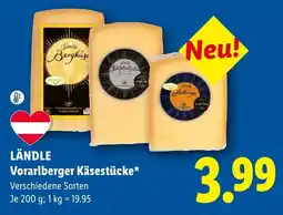 Lidl Ländle Vorarlberger Käsestücke Angebot